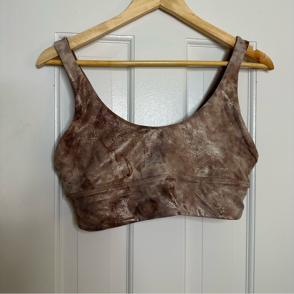 lululemon athletica Brown Sports Bra
